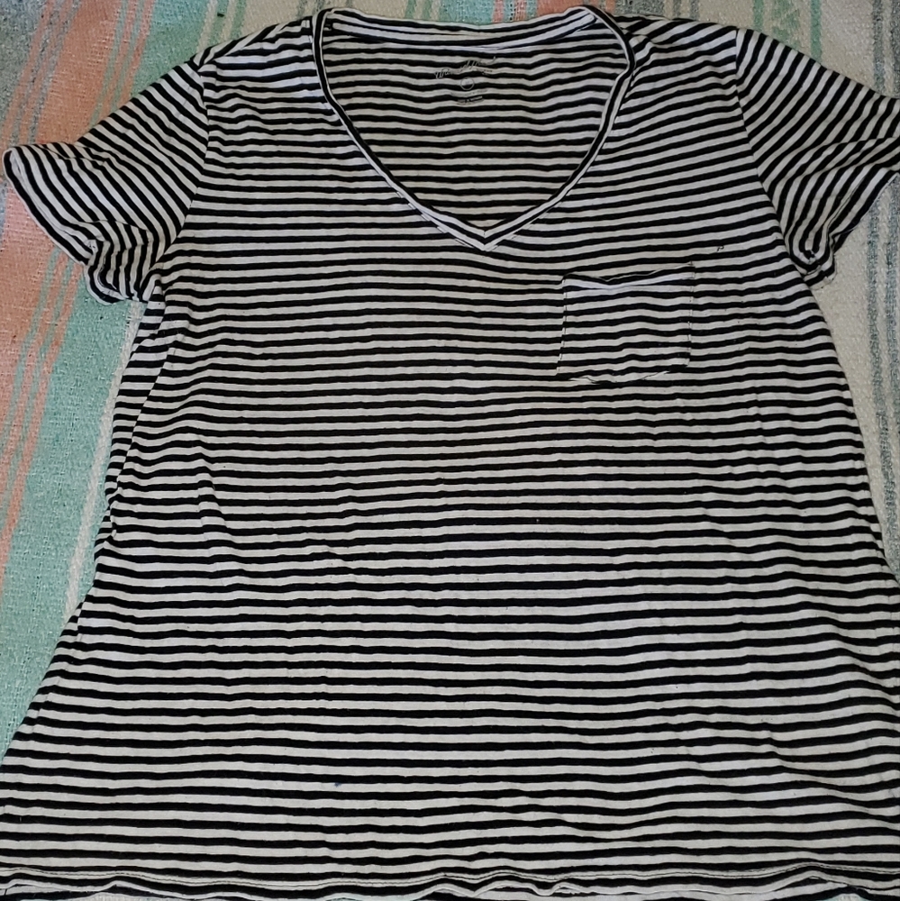 Universal Thread Striped Shirt